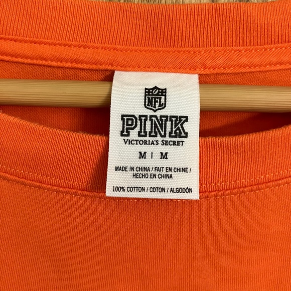 🏈 PINK Victoria’s Secret Size Medium NFL Collection - Cleveland Browns Shirt - Picture 5 of 6